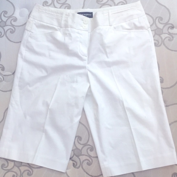 White High Waister Capris - Picture 1 of 5